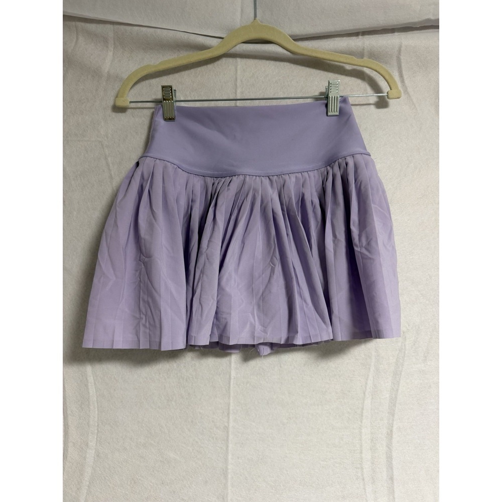 Alo Yoga Grand Slam Tennis Skirt, Purple/Lavendar, Womens Size Small